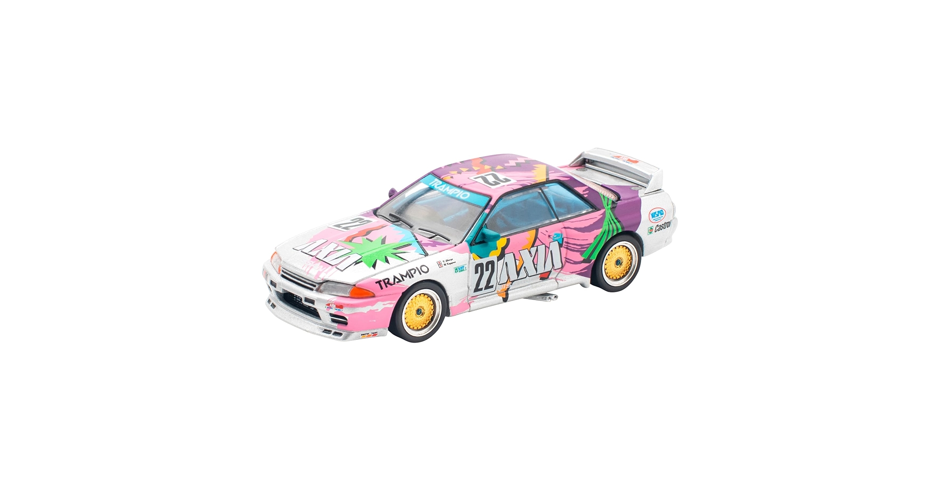 Amazon | POP RACE 1/64 NISSAN SKYLINE GT-R R32#22 AXIA GROUP